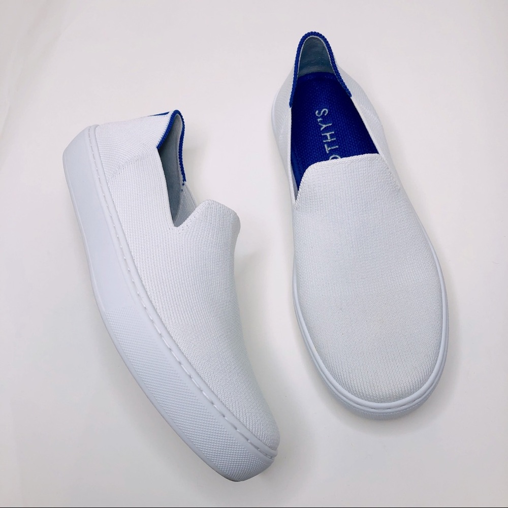 GUC - Rothy’s The Sneaker White Slip On Loafer